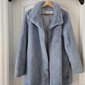 Calvin Klein Light Blue Teddy Jacket